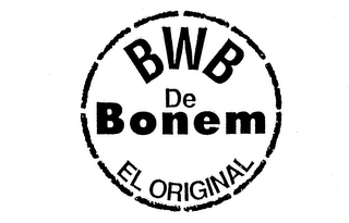 BWB DE BONEM EL ORIGINAL logo