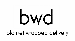 BWD BLANKET WRAPPED DELIVERY logo