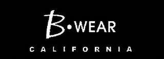 B.WEAR CALIFORNIA logo