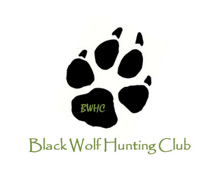 BWHC BLACK WOLF HUNTING CLUB logo