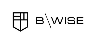B\WISE logo