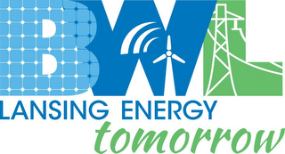 BWL LANSING ENERGY TOMORROW logo