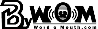 BWOM BY WORD O MOUTH.COM logo