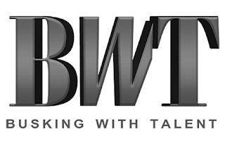BWT BUSKING WITH TALENT logo