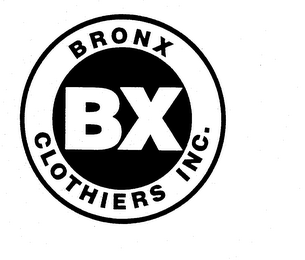 BX BRONX CLOTHIERS INC. logo
