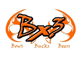 BX3 BOWS BUCKS BEERS logo