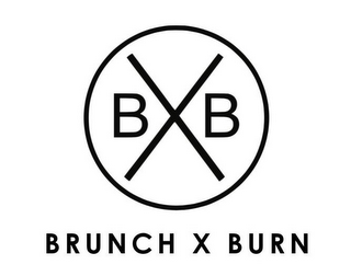 BXB BRUNCH X BURN logo