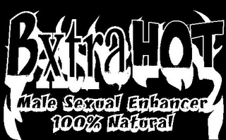 BXTRAHOT MALE SEXUAL ENHANCER 100% NATURAL logo