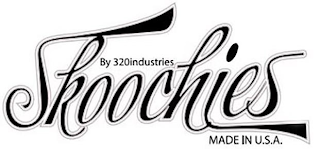 BY 320INDUSTRIES SKOOCHIES MADE IN U.S.A logo