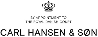 BY APPOINTMENT TO THE ROYAL DANISH COURT CARL HANSEN & SØN logo