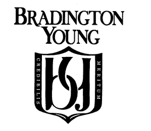 BY BRADINGTON YOUNG CREDIBILIS MERITUM logo