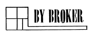 BY BROKER logo