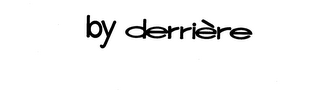 BY DERRIERE logo