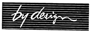BY DESIGN logo