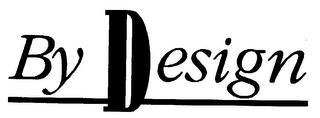 BY DESIGN logo
