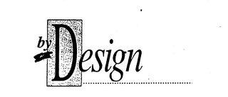 BY DESIGN logo