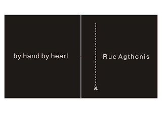 BY HAND BY HEART RUE AGTHONIS logo