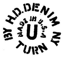 BY H.D. DENIM N.Y. TURN logo