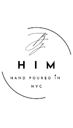 BY HIM HAND POURED IN NYC logo