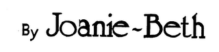 BY JOANIE-BETH logo