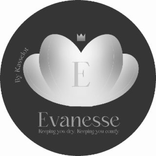 BY KASSELOT E EVANESSE KEEPING YOU DRY, KEEPING YOU COMFY logo