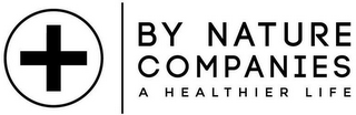 BY NATURE COMPANIES A HEALTHIER LIFE logo