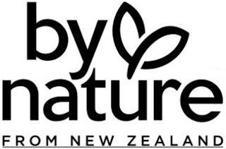 BY NATURE FROM NEW ZEALAND logo