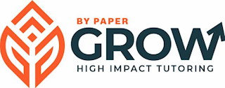 BY PAPER GROW HIGH IMPACT TUTORING logo