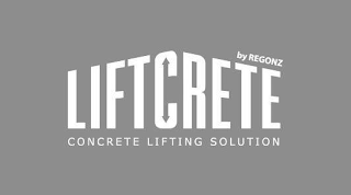 BY REGONZ LIFTCRETE CONCRETE LIFTING SOLUTION logo
