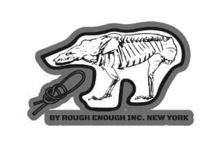 BY ROUGH ENOUGH INC. NEW YORK logo