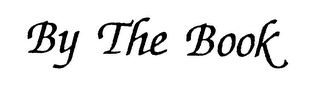 BY THE BOOK logo