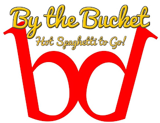 BY THE BUCKET HOT SPAGHETTI TO GO! BD logo