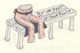 BY THE SEAT OF YOUR PANTS logo