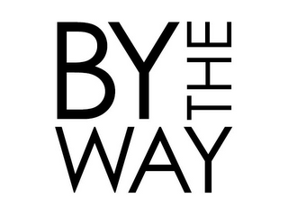 BY THE WAY logo