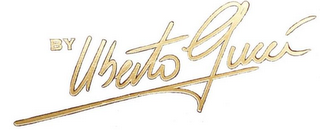 BY UBERTO GUCCI logo