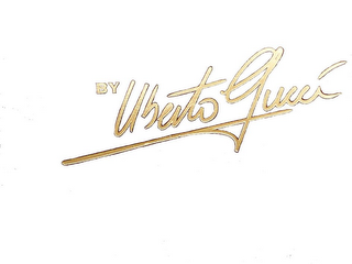 BY UBERTO GUCCI logo