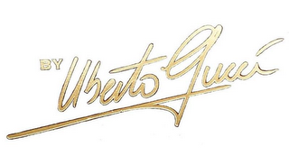 BY UBERTO GUCCI logo