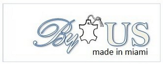 BY US MADE IN MIAMI logo