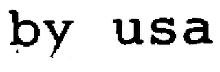 BY USA logo