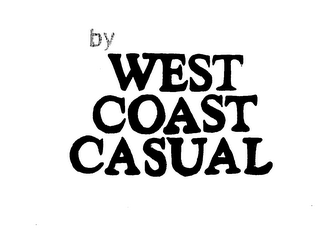 BY WEST COAST CASUAL logo