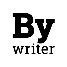 BY WRITER logo