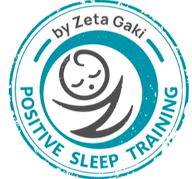 BY ZETA GAKI POSITIVE SLEEP TRAINING logo