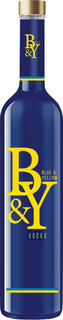 B&Y BLUE & YELLOW B&Y BLUE& YELLOW VODKA logo