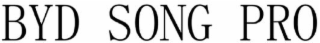 BYD SONG PRO logo
