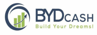 BYDCASH BUILD YOUR DREAMS! logo