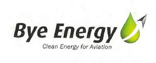 BYE ENERGY CLEAN ENERGY FOR AVIATION logo