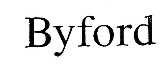BYFORD logo