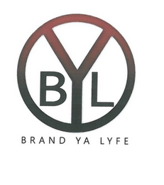 BYL BRAND YA LYFE logo
