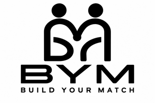 BYM BUILD YOUR MATCH logo