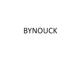 BYNOUCK logo